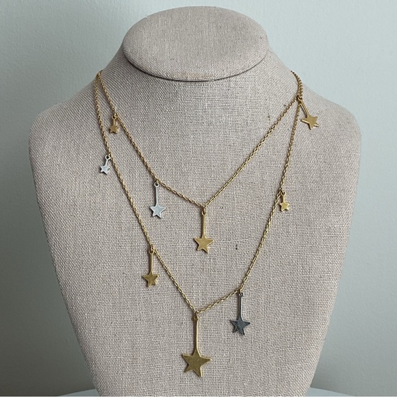 Madewell Stellar Star Layered Necklace - Picture 1 of 6